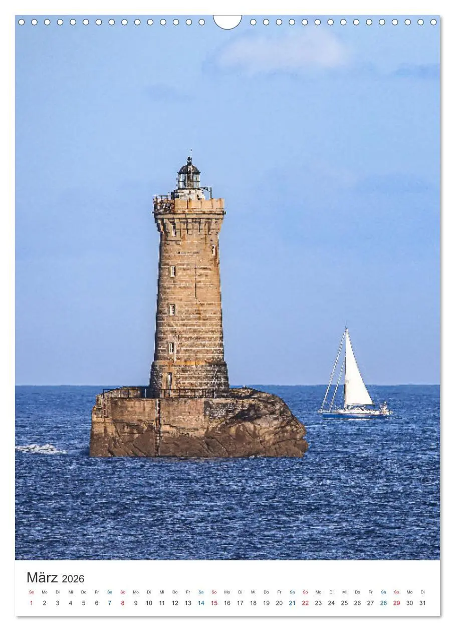 Bild: 9783516338973 | Leuchtturm-Legenden im Westen der Bretagne (Wandkalender 2026 DIN...
