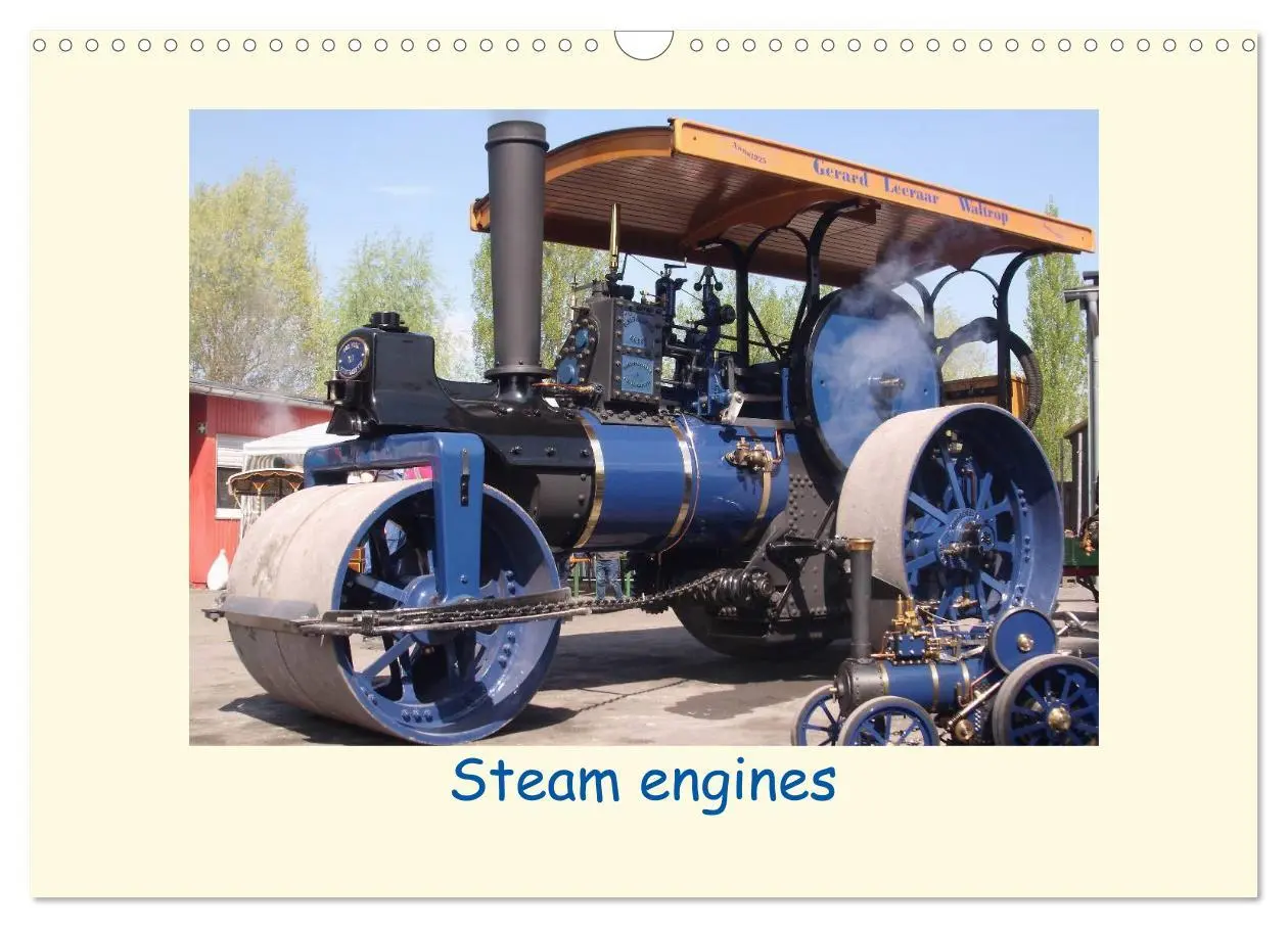 Cover: 9783516578973 | Steam engines (Wall Calendar 2026 DIN A3 landscape), CALVENDO 12...