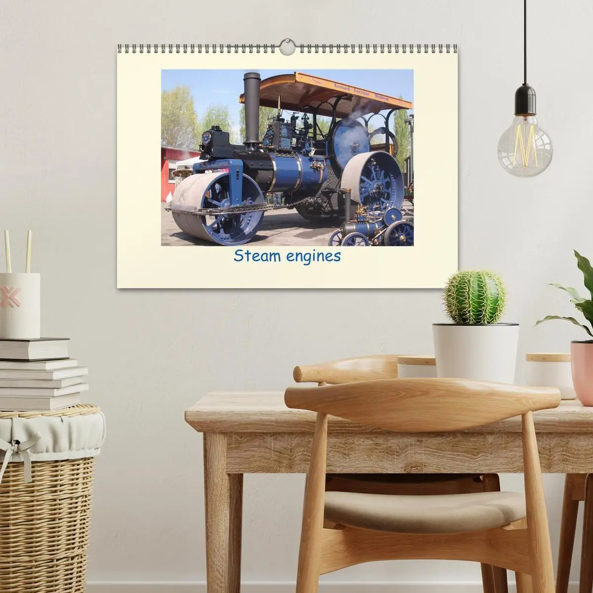 Bild: 9783516578973 | Steam engines (Wall Calendar 2026 DIN A3 landscape), CALVENDO 12...