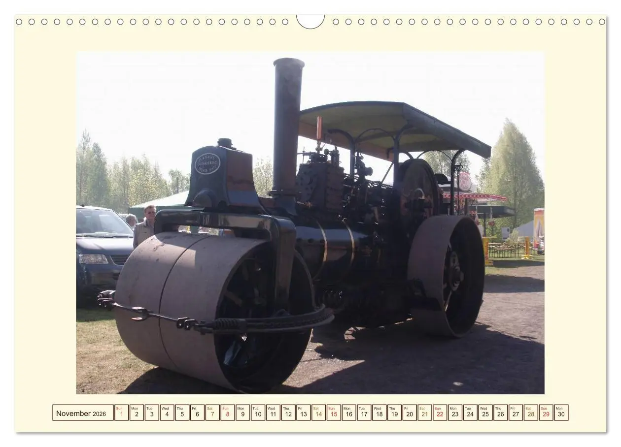 Bild: 9783516578973 | Steam engines (Wall Calendar 2026 DIN A3 landscape), CALVENDO 12...