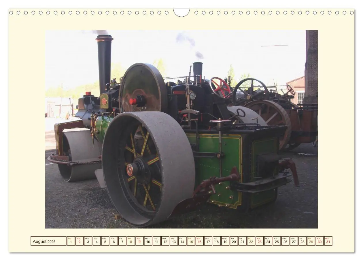 Bild: 9783516578973 | Steam engines (Wall Calendar 2026 DIN A3 landscape), CALVENDO 12...