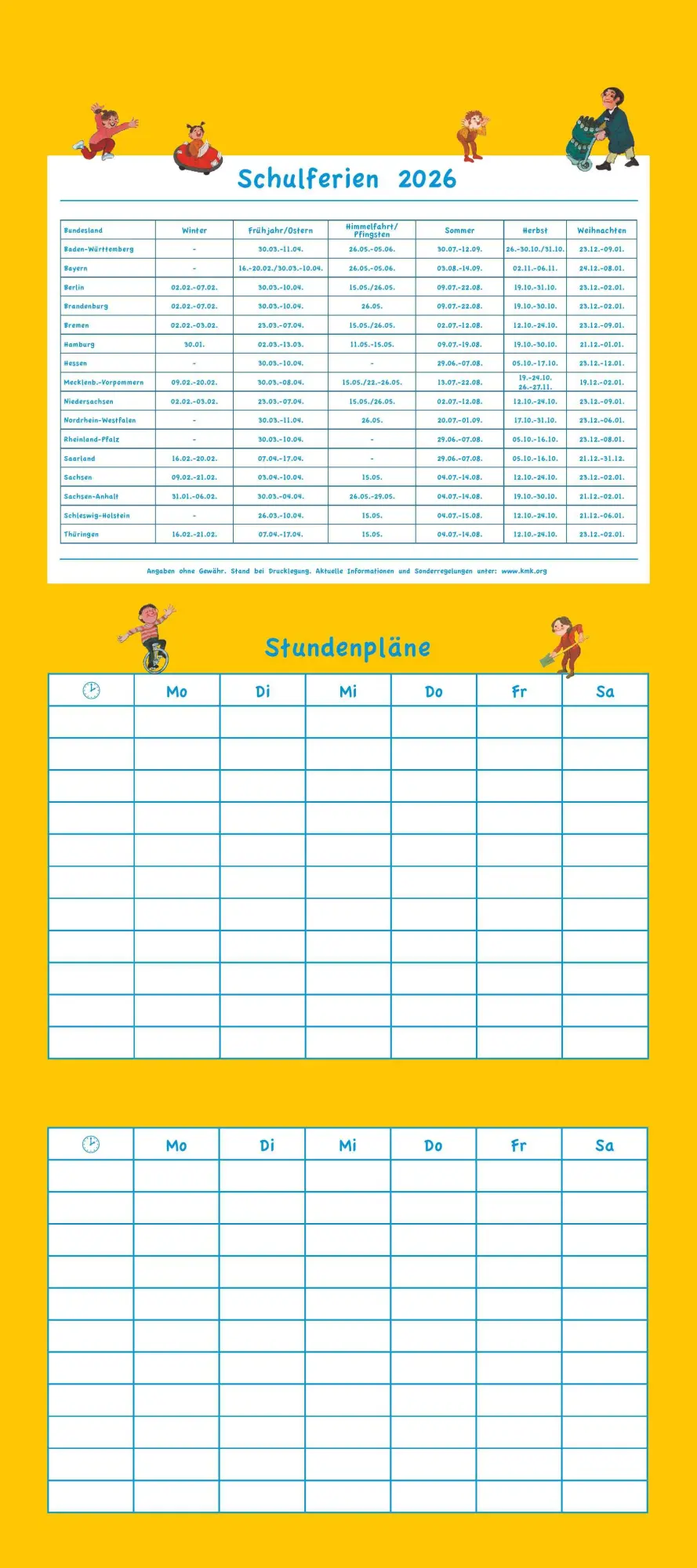 Bild: 4069095009073 | Ali Mitgutsch Familienkalender 2026- Wandkalender - Familienplaner...
