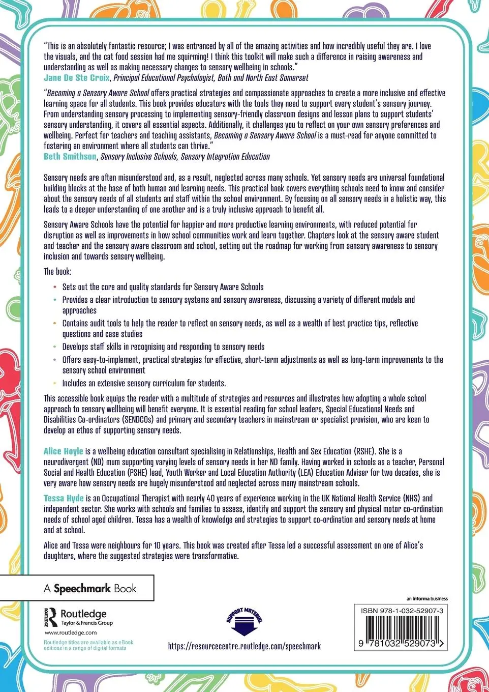 Rückseite: 9781032529073 | Becoming a Sensory Aware School | Alice Hoyle (u. a.) | Taschenbuch