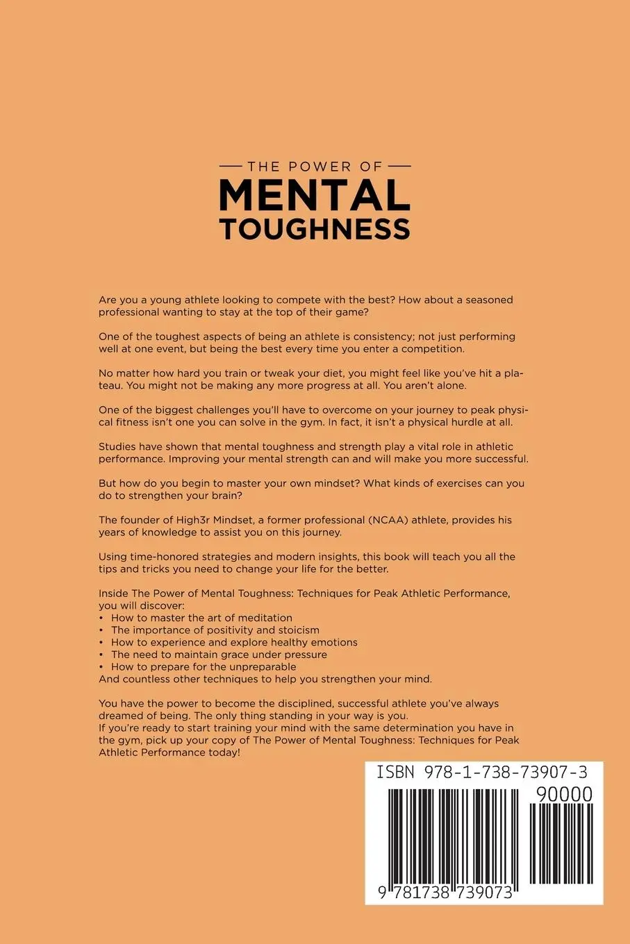 Rückseite: 9781738739073 | The Power of Mental Toughness | Highr Mindset (u. a.) | Taschenbuch