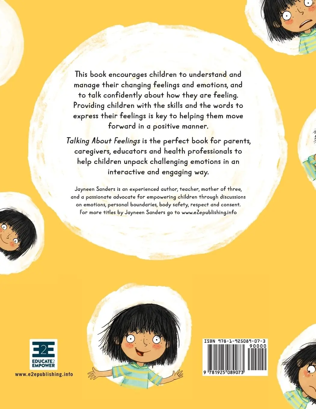 Rückseite: 9781925089073 | Talking About Feelings | Jayneen Sanders | Taschenbuch | Englisch