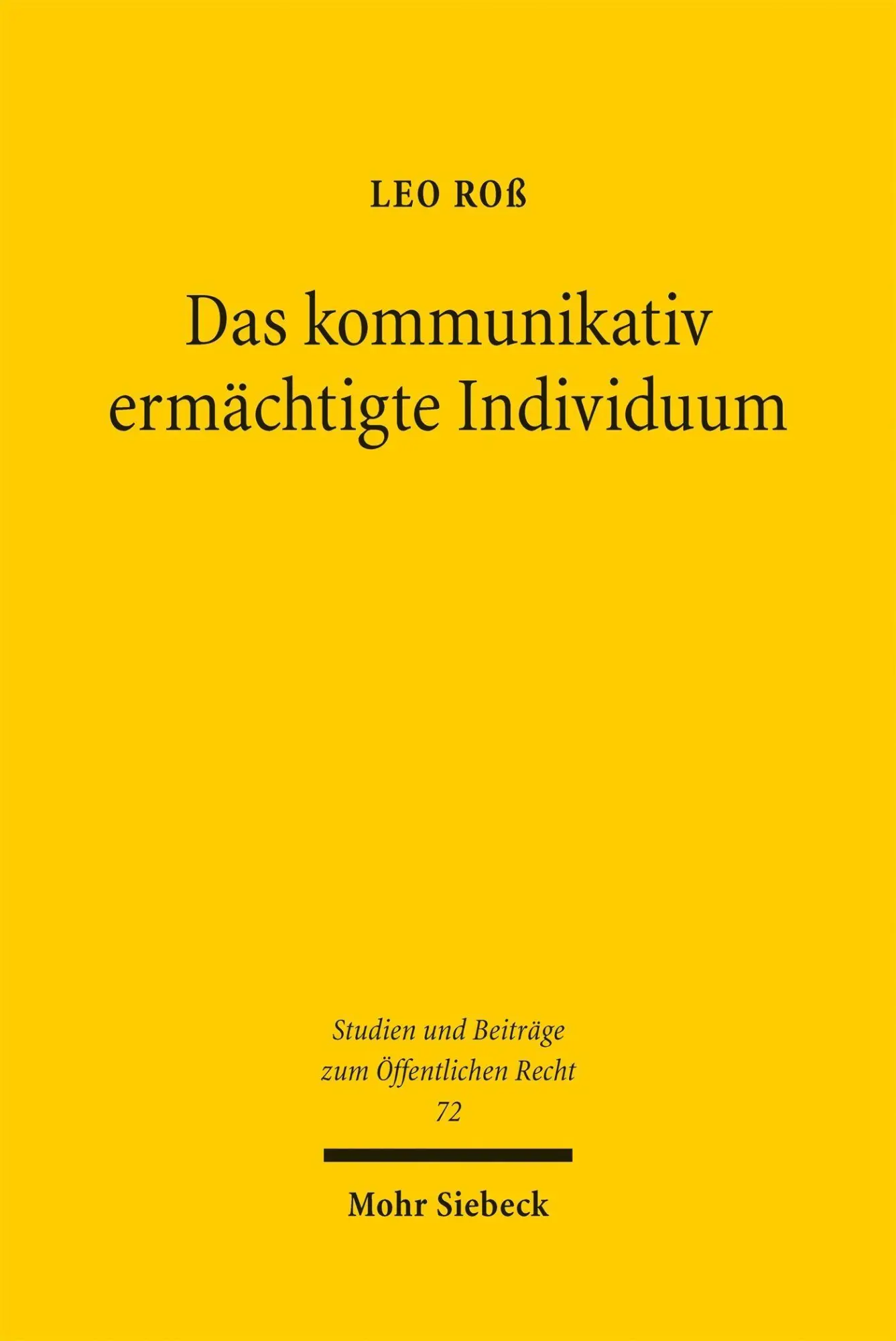 Das kommunikativ ermächtigte Individuum