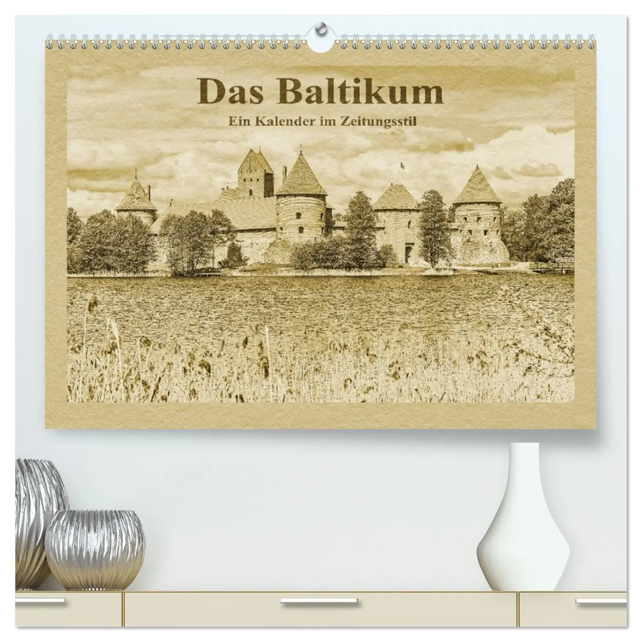 Cover: 9783457759073 | Das Baltikum - Ein Kalender im Zeitungsstil (hochwertiger Premium...