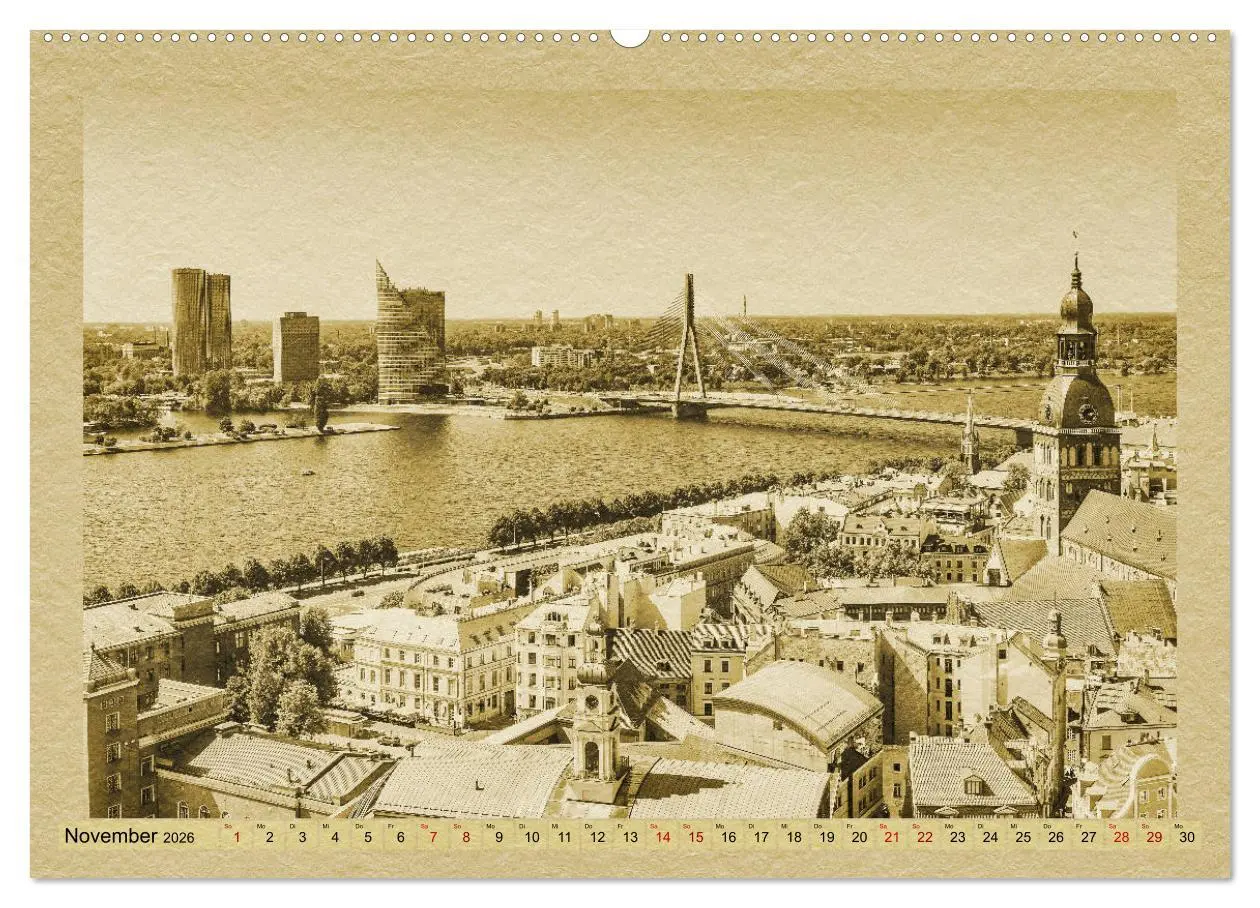 Bild: 9783457759073 | Das Baltikum - Ein Kalender im Zeitungsstil (hochwertiger Premium...