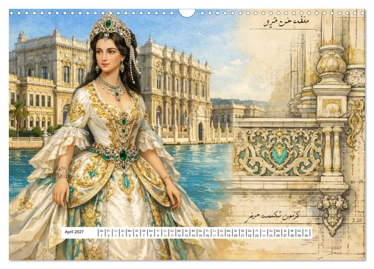 Bild: 9783516779073 | Rokoko Weltreise (Wandkalender 2027 DIN A3 quer), CALVENDO...