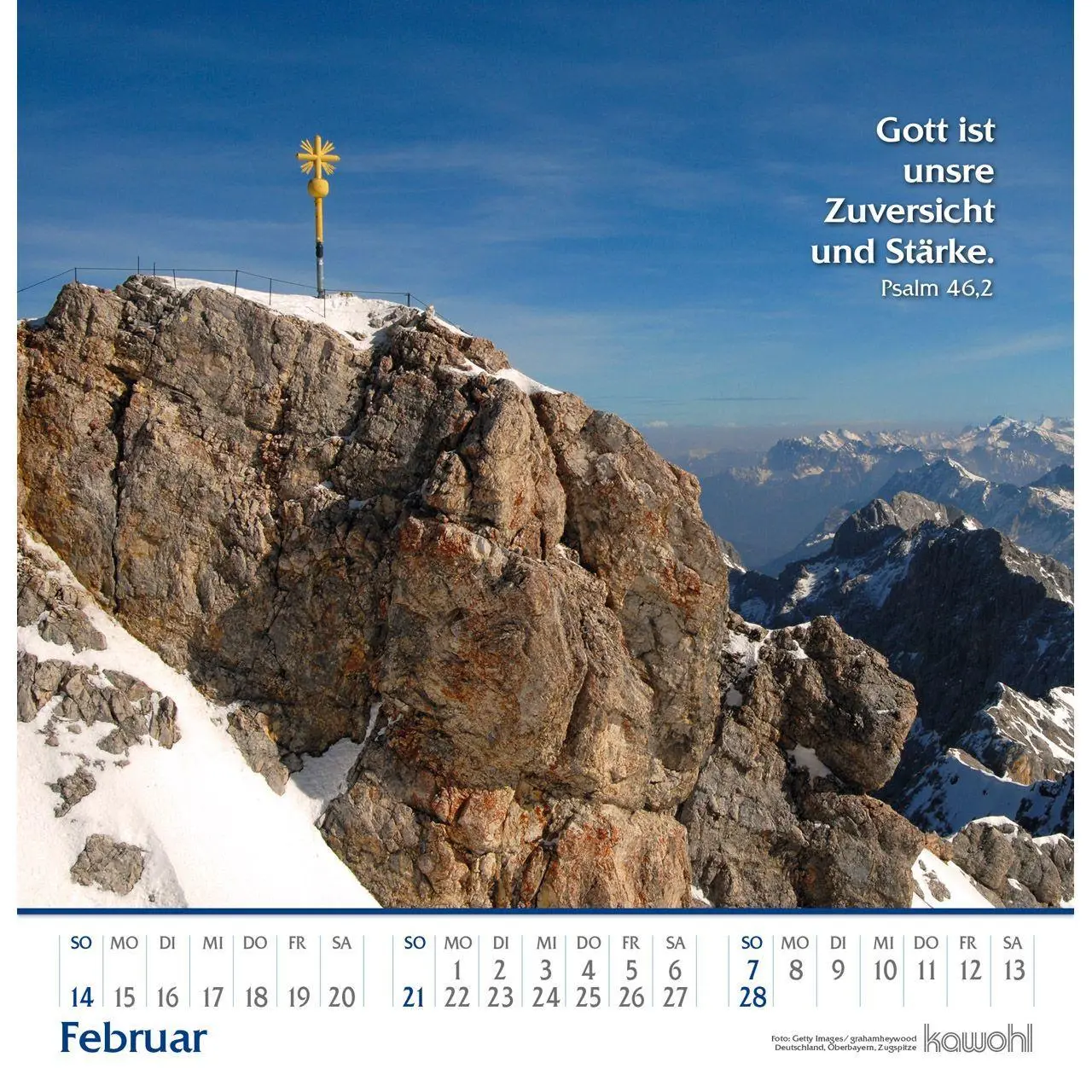 Bild: 9783754829073 | Glanz der Berge 2027 | Wandkalender mit Bergbildern und Bibelworten