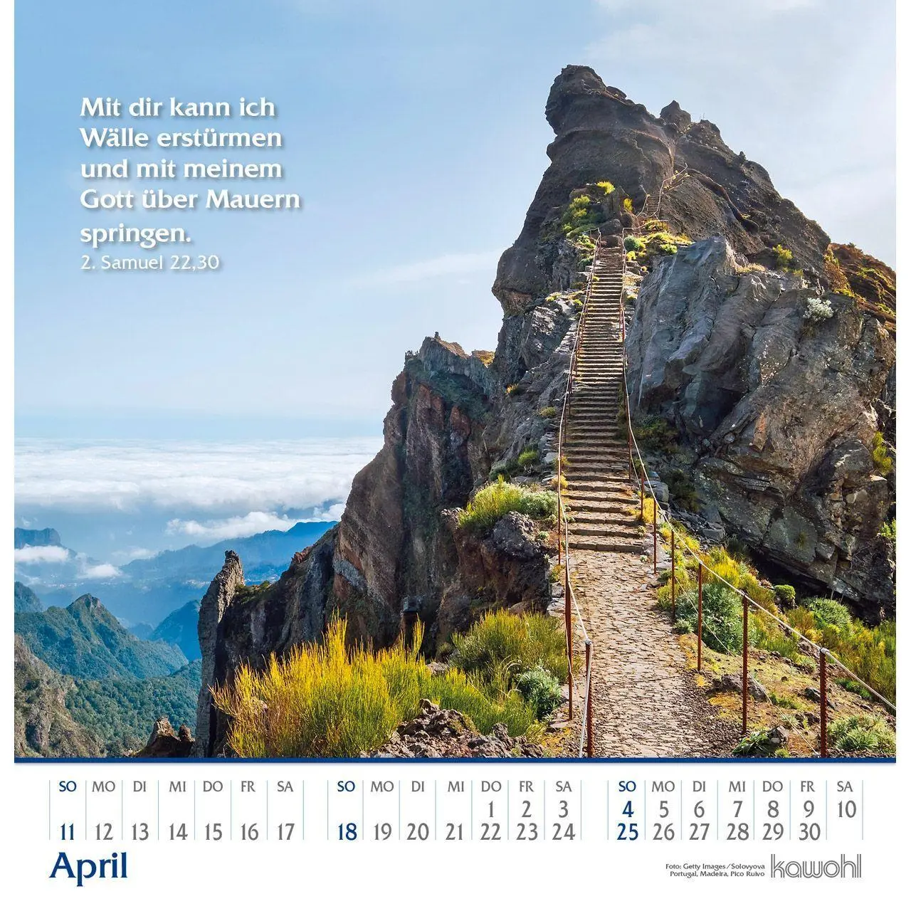 Bild: 9783754829073 | Glanz der Berge 2027 | Wandkalender mit Bergbildern und Bibelworten