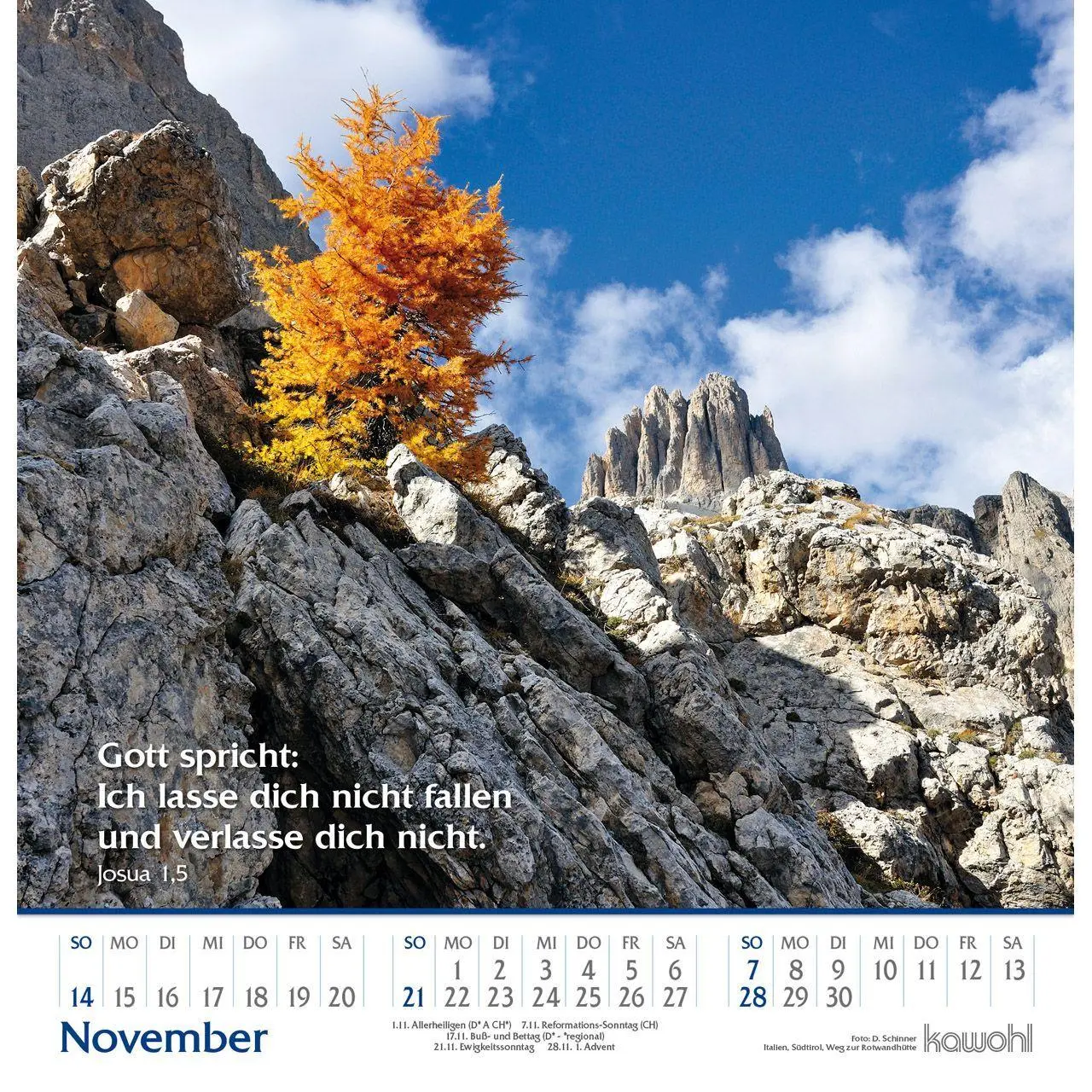 Bild: 9783754829073 | Glanz der Berge 2027 | Wandkalender mit Bergbildern und Bibelworten