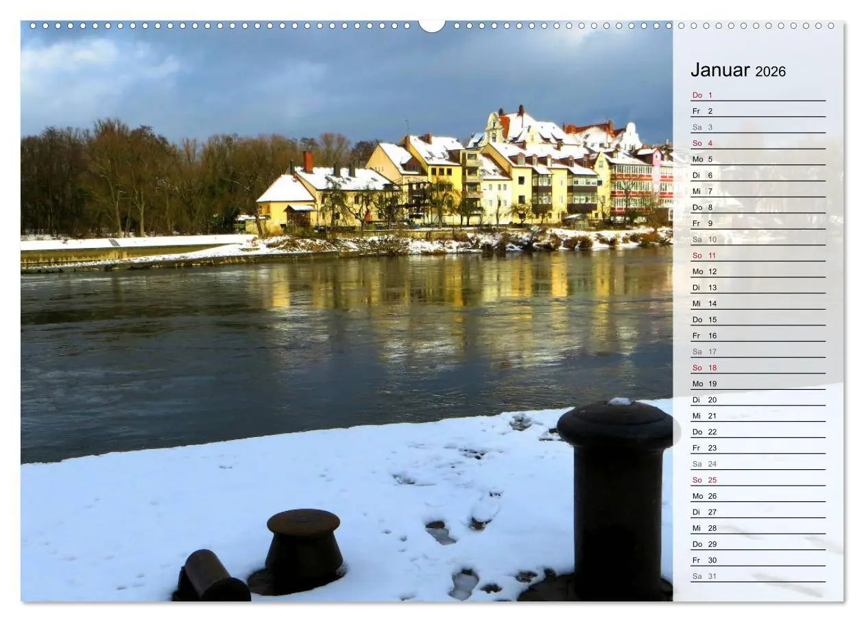 Bild: 9783457989173 | REGENSBURG - Impressionen (Wandkalender 2026 DIN A2 quer), CALVENDO...