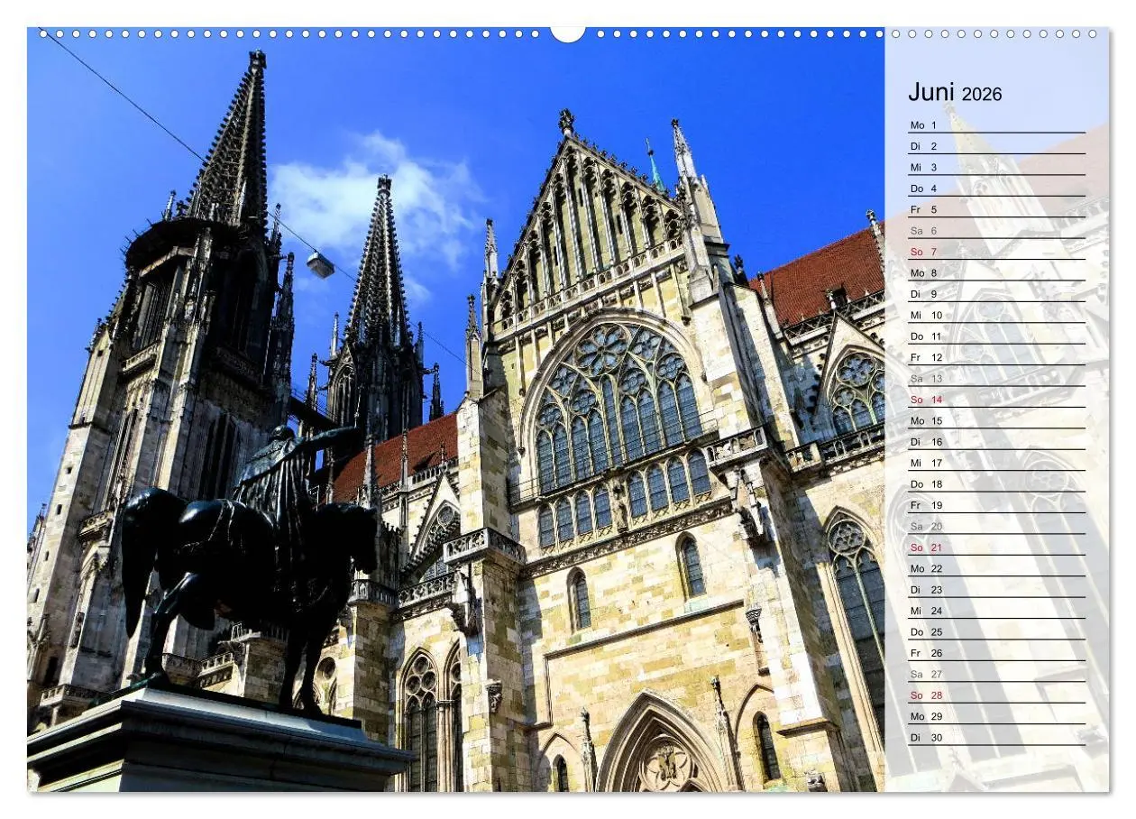 Bild: 9783457989173 | REGENSBURG - Impressionen (Wandkalender 2026 DIN A2 quer), CALVENDO...