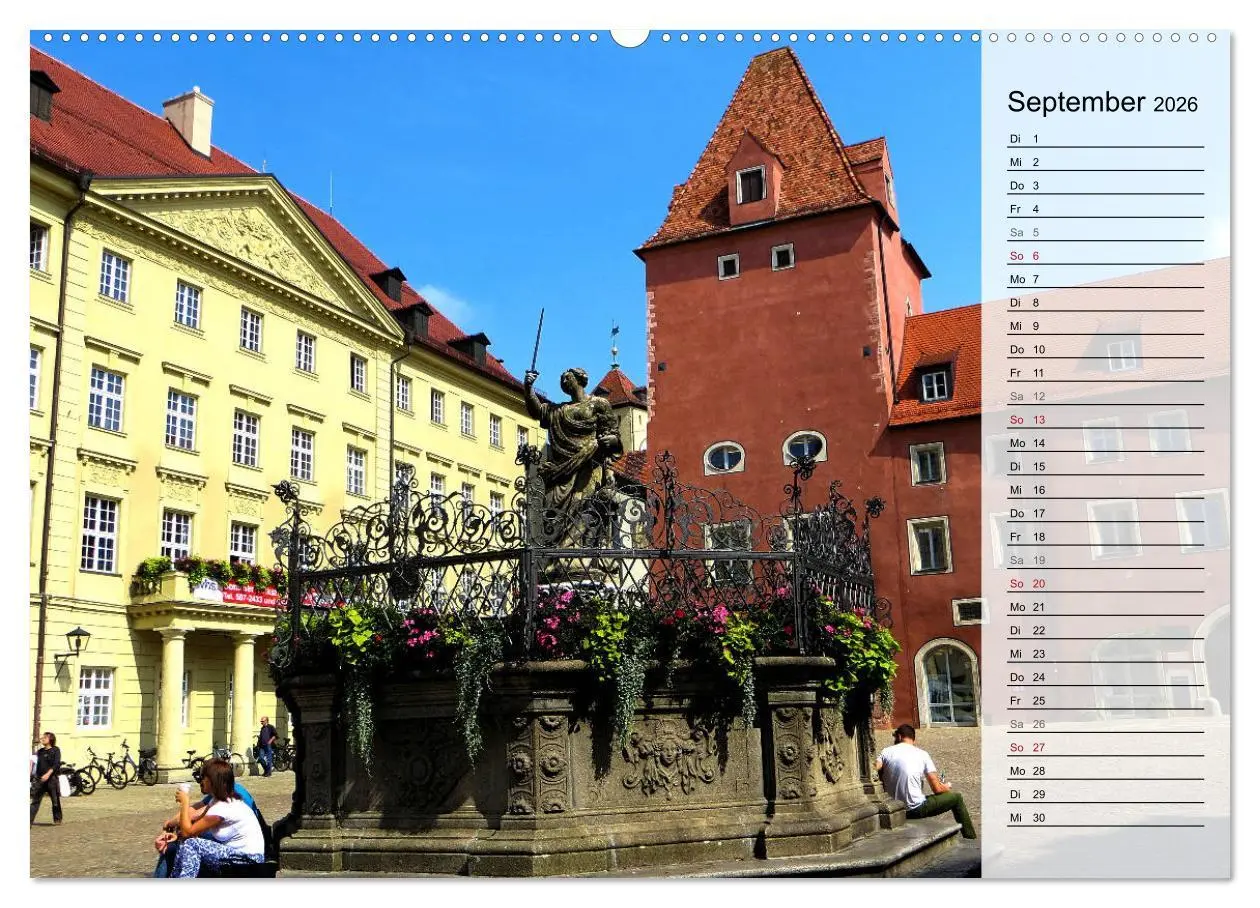 Bild: 9783457989173 | REGENSBURG - Impressionen (Wandkalender 2026 DIN A2 quer), CALVENDO...