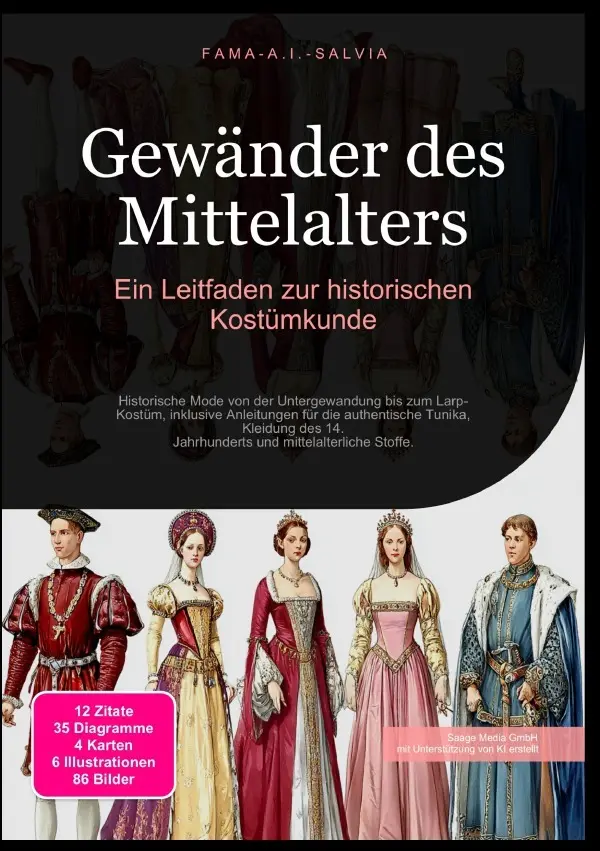 Cover: 9783565039173 | Gewänder des Mittelalters: Ein Leitfaden zur historischen Kostümkunde