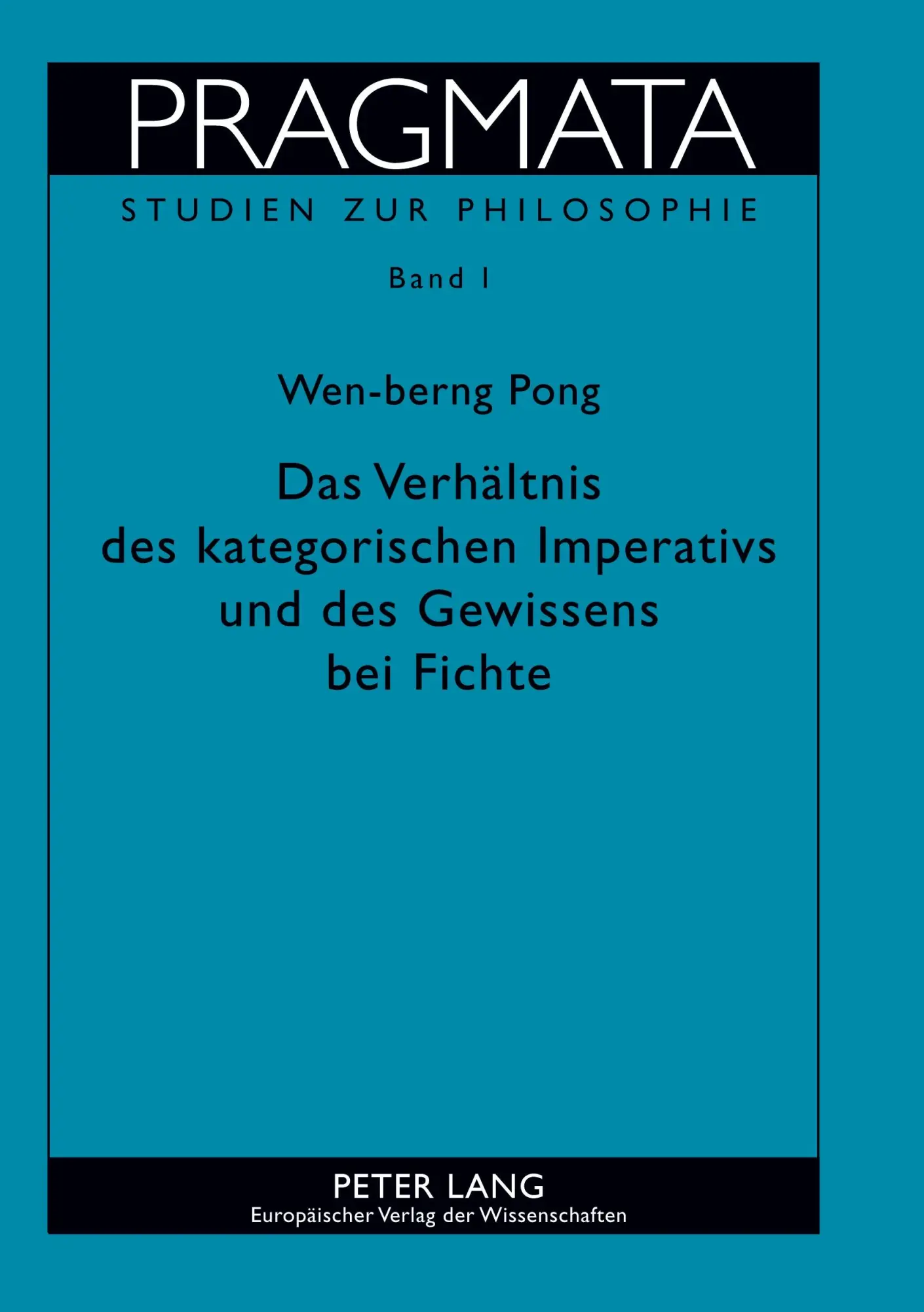 Cover: 9783631369173 | Das Verhältnis des kategorischen Imperativs und des Gewissens bei...