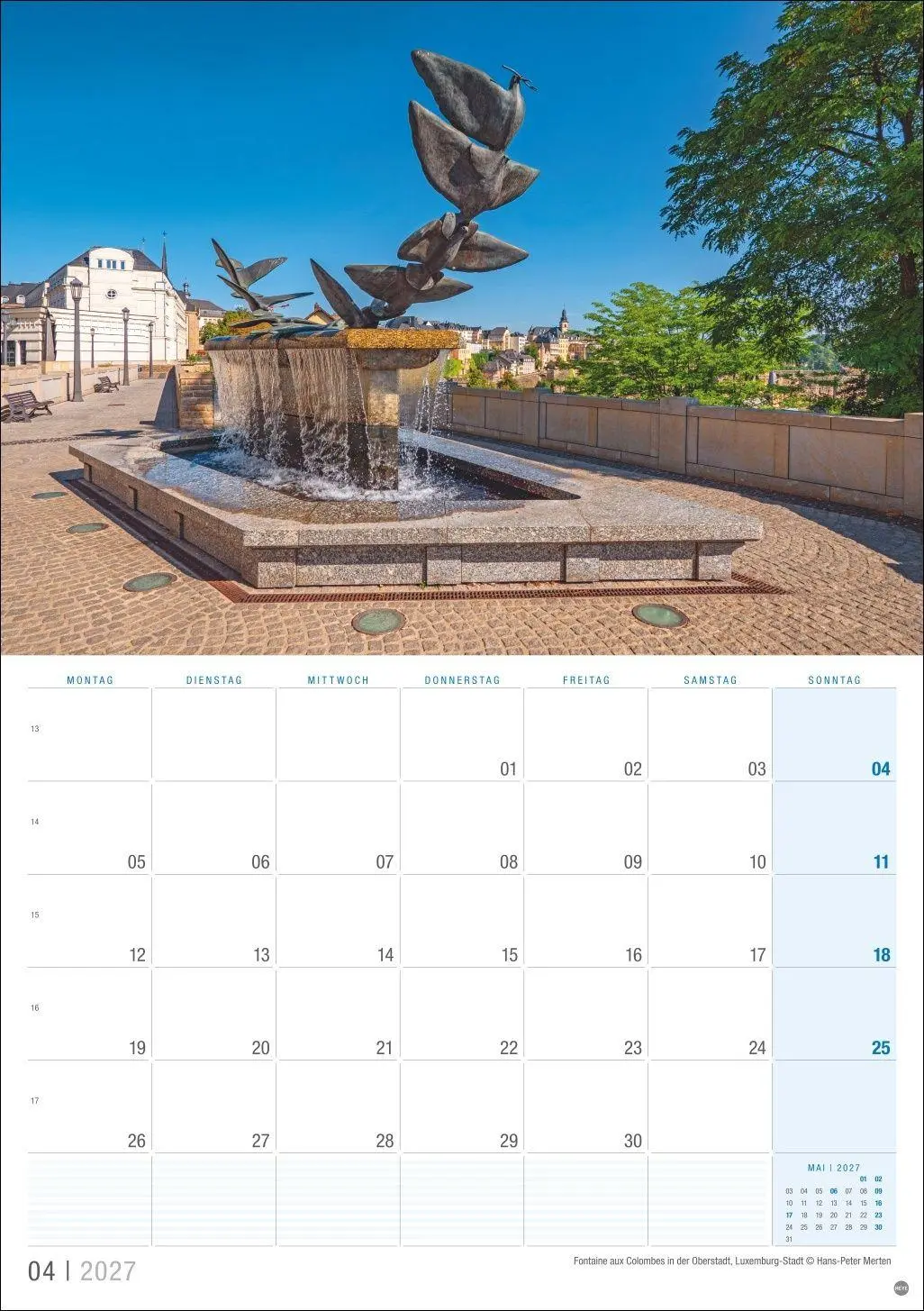 Bild: 9783756419173 | Luxemburg Planer 2027 | Kalender | 13 S. | Deutsch | 2027 | Heye