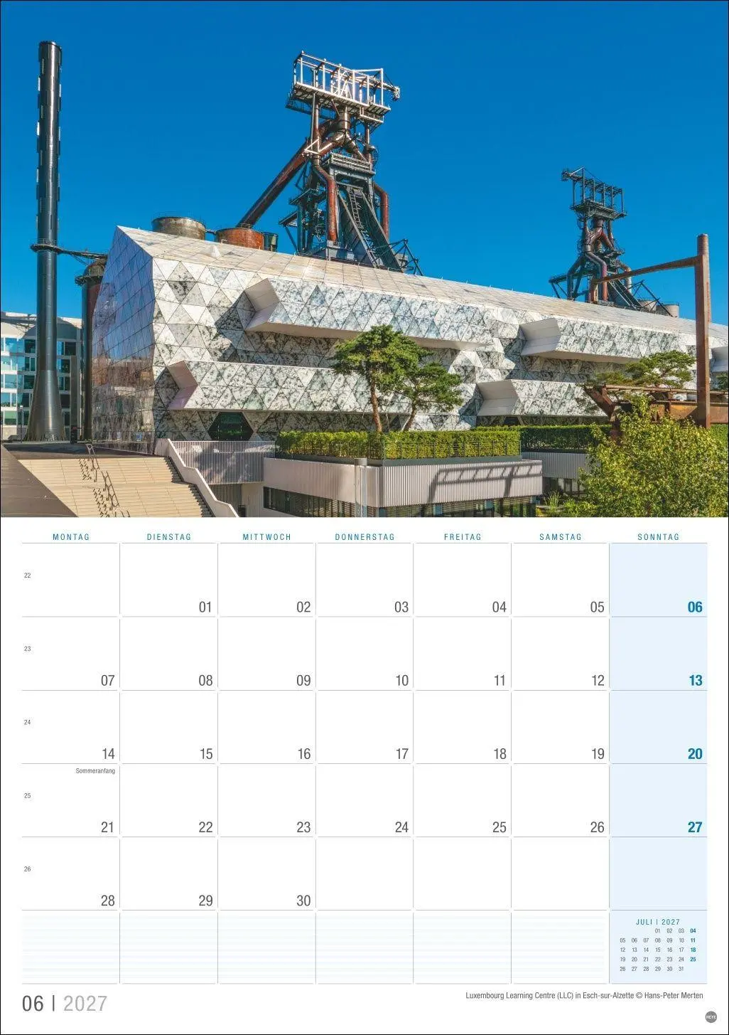 Bild: 9783756419173 | Luxemburg Planer 2027 | Kalender | 13 S. | Deutsch | 2027 | Heye