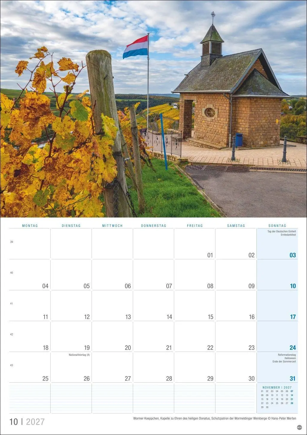 Bild: 9783756419173 | Luxemburg Planer 2027 | Kalender | 13 S. | Deutsch | 2027 | Heye
