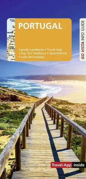 Cover: 9783961419173 | GO VISTA: Reiseführer Portugal | Mit Faltkarte und Travel App inside