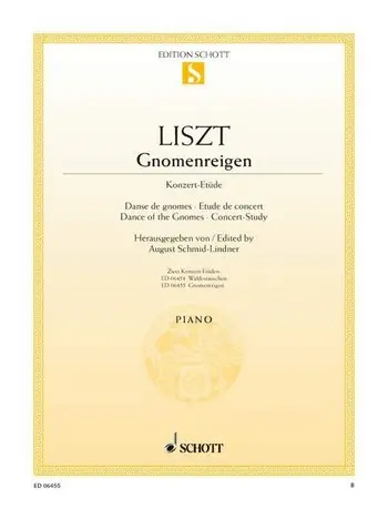 Cover: 9790001089173 | Gnomenreigen | Franz Liszt | Buch | Schott Music | EAN 9790001089173