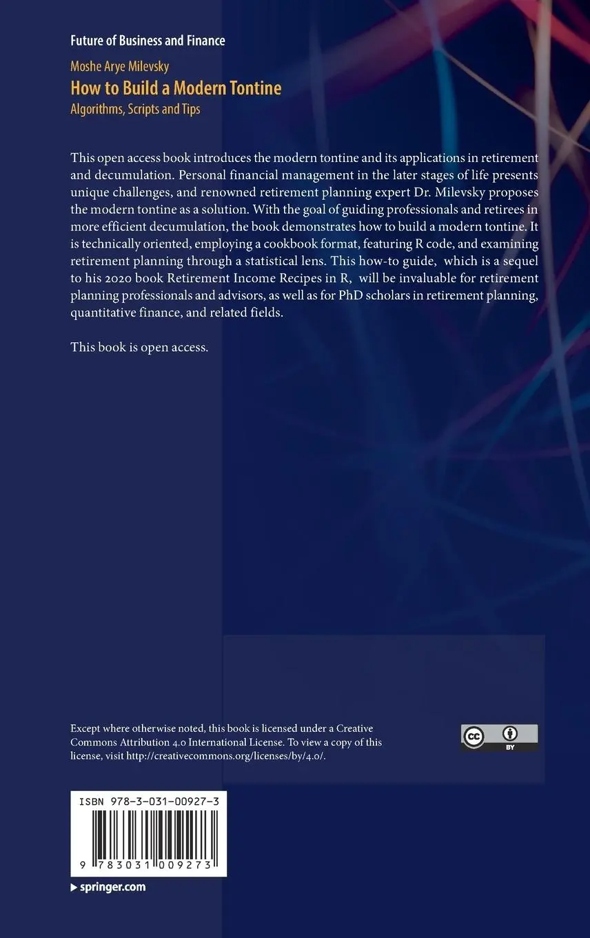 Rückseite: 9783031009273 | How to Build a Modern Tontine | Algorithms, Scripts and Tips | Buch