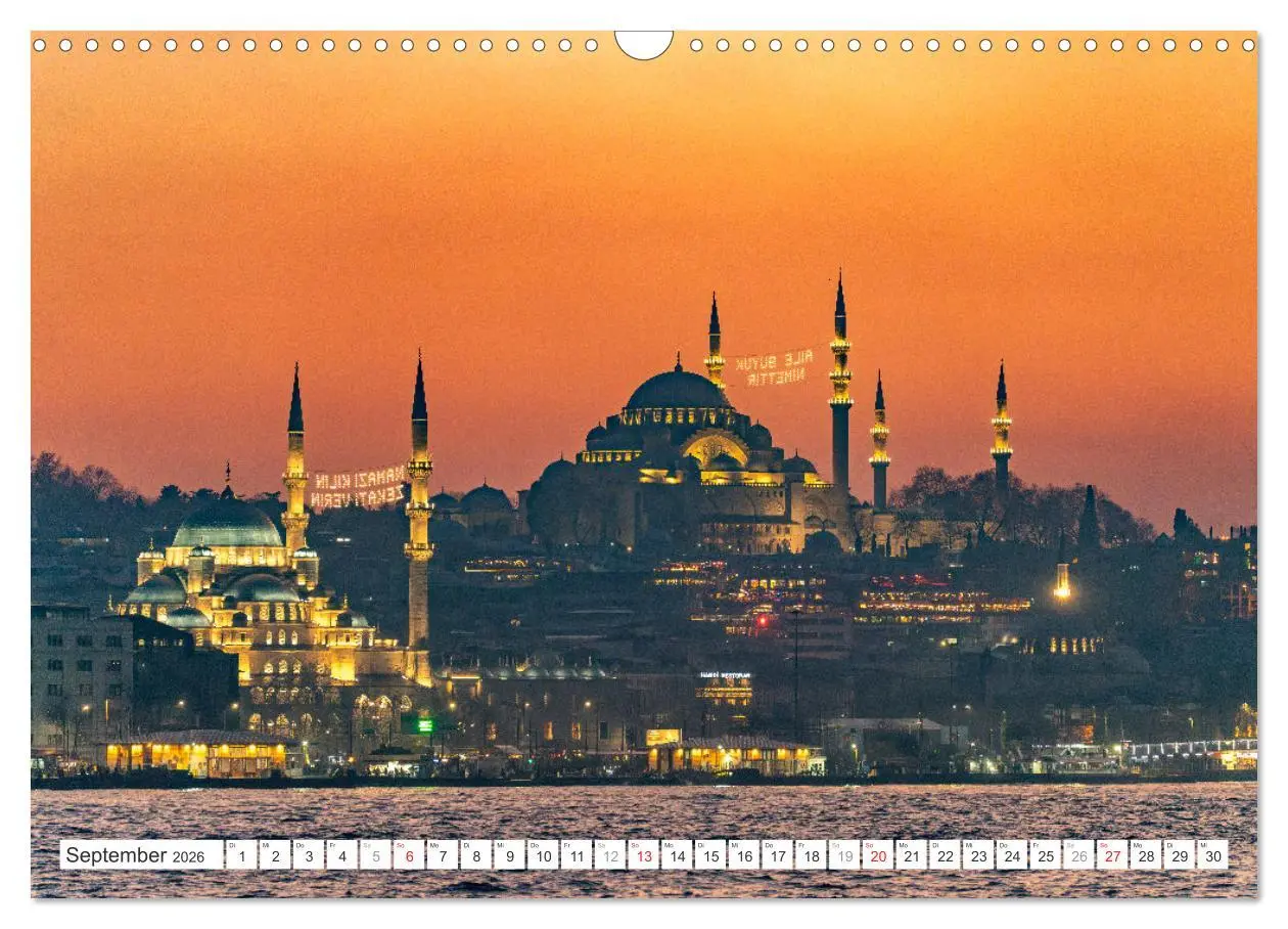 Bild: 9783457289273 | Türkei - Istanbul (Wandkalender 2026 DIN A3 quer), CALVENDO...