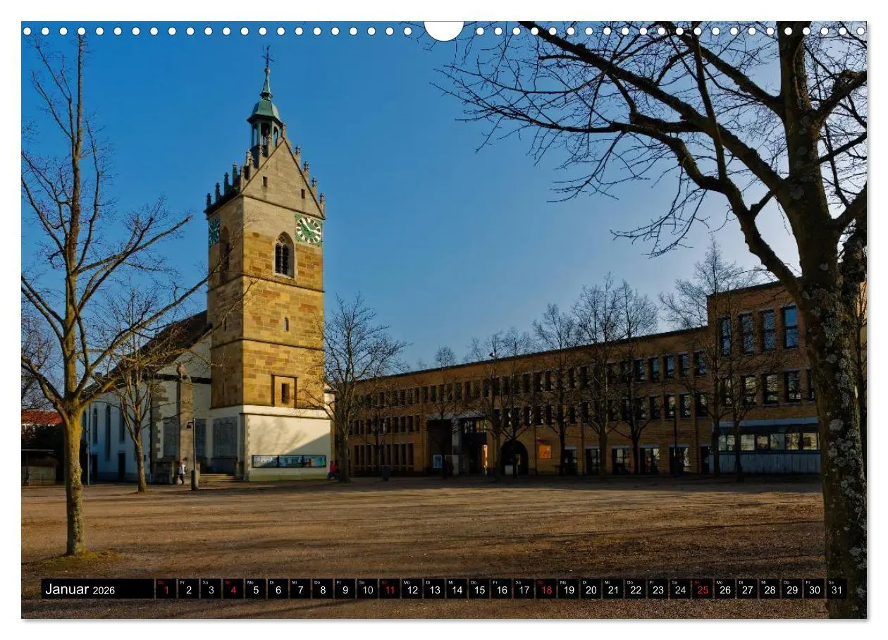 Bild: 9783516069273 | Fellbach im Fokus (Wandkalender 2026 DIN A3 quer), CALVENDO...