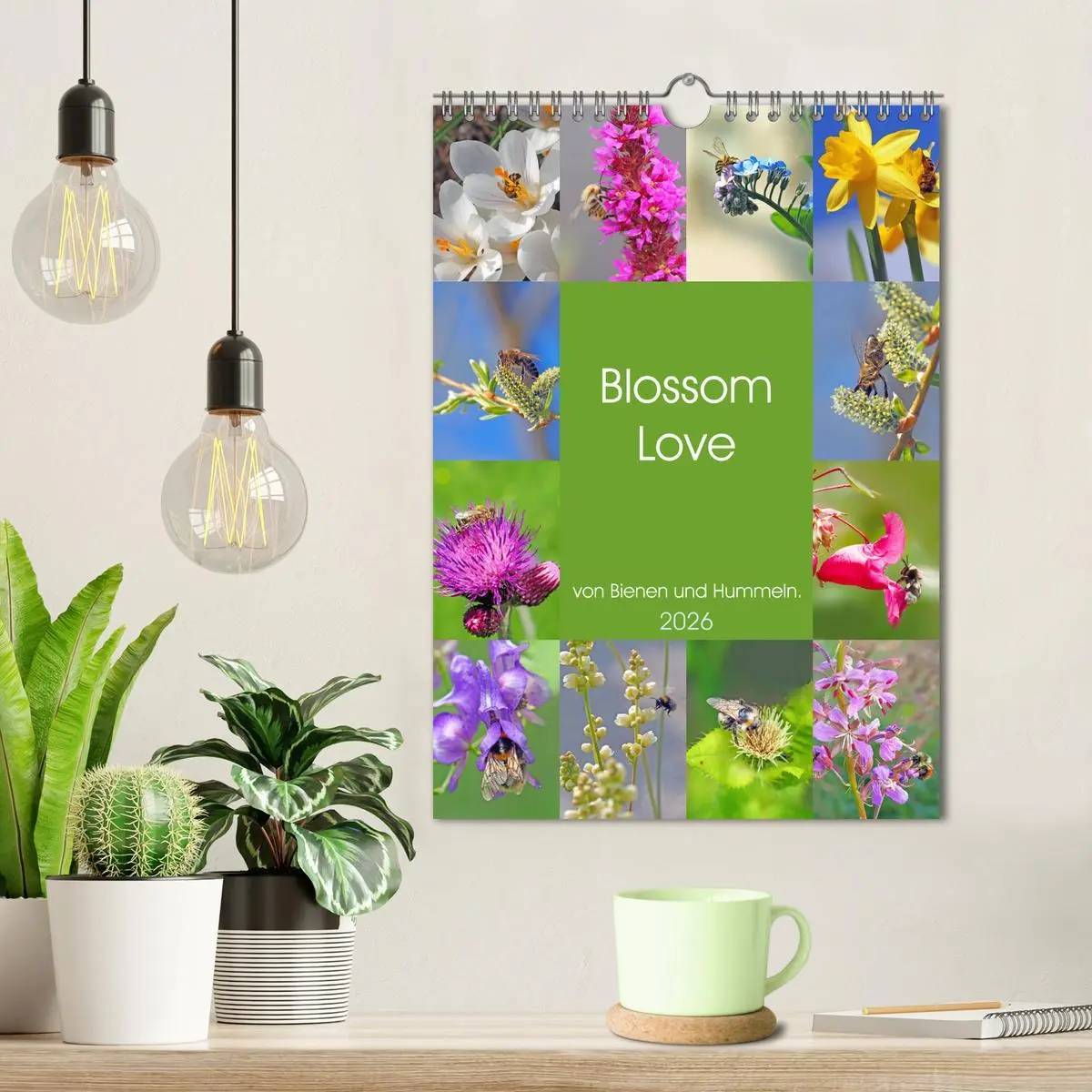 Bild: 9783516379273 | Blossom Love, von Bienen und Hummeln (Wandkalender 2026 DIN A4...