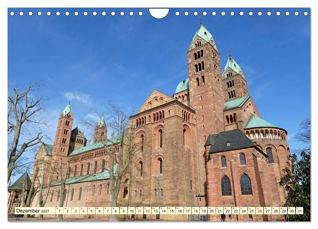 Bild: 9783516759273 | Speyer am Rhein Kaiserdom und Pilgerstadt (Wandkalender 2027 DIN A4...