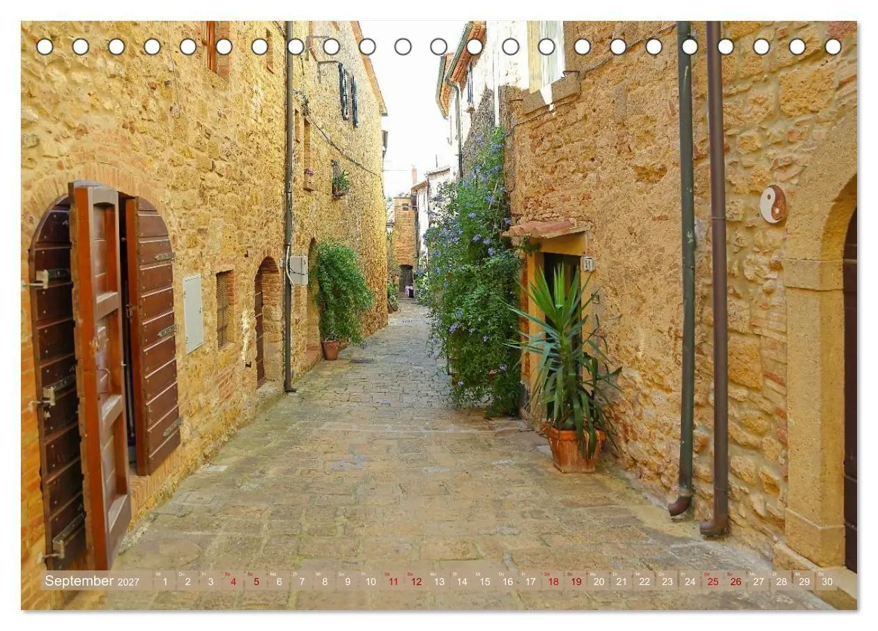 Bild: 9783516829273 | Toskana - Etruskische Küste (Tischkalender 2027 DIN A5 quer),...