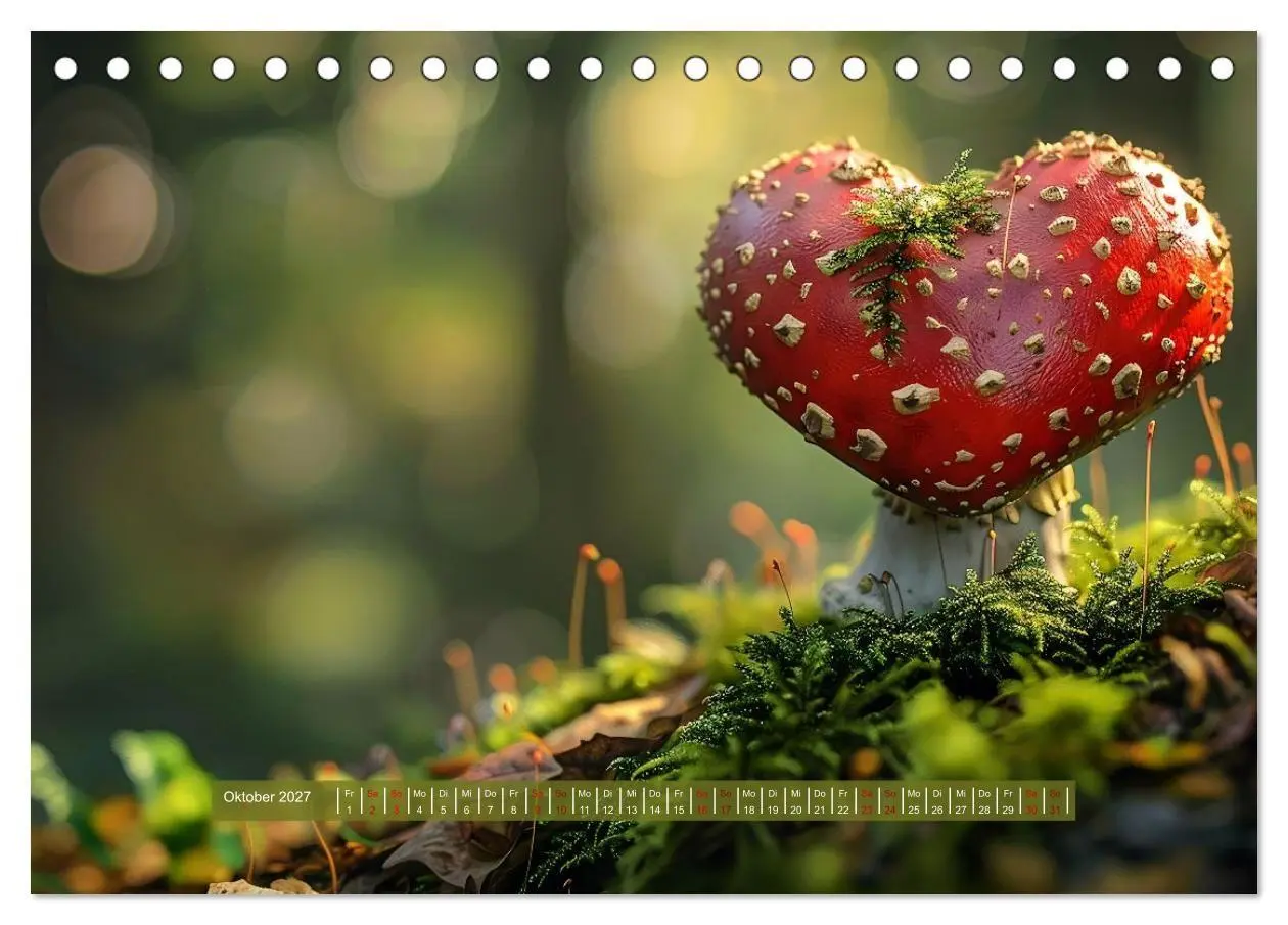 Bild: 9783569089273 | Mit dem Herzen der Natur (Tischkalender 2027 DIN A5 quer), CALVENDO...