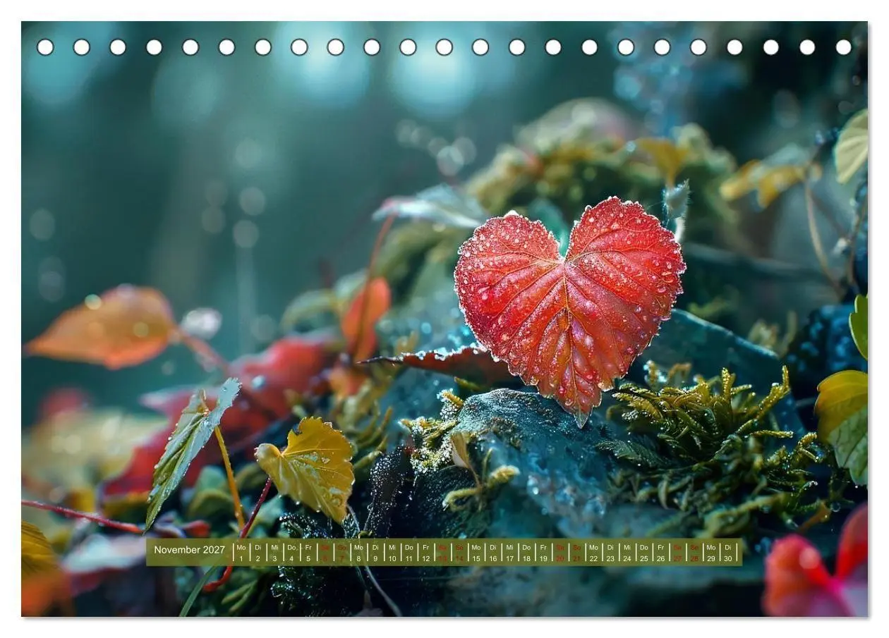 Bild: 9783569089273 | Mit dem Herzen der Natur (Tischkalender 2027 DIN A5 quer), CALVENDO...