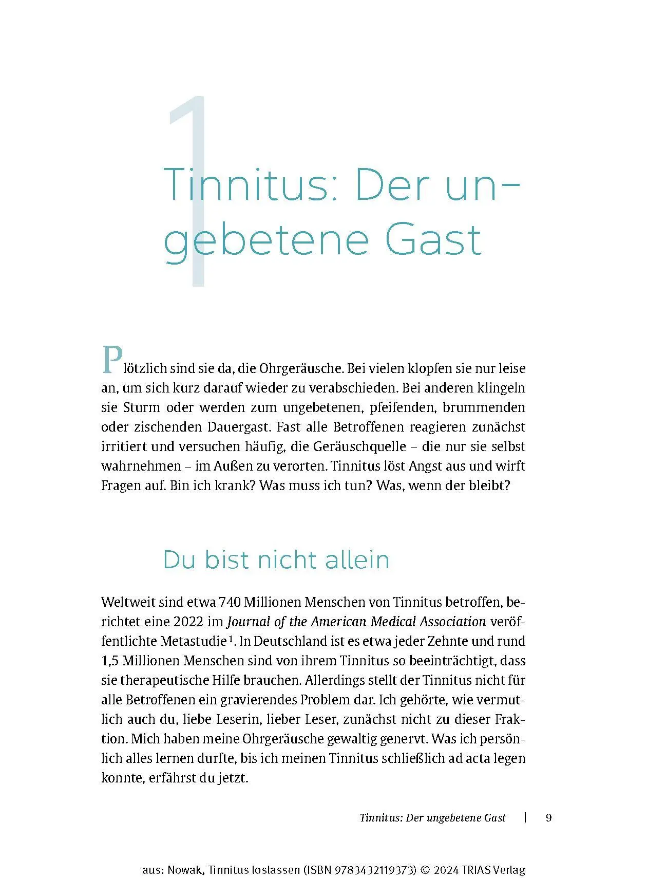Bild: 9783432119373 | Tinnitus loslassen | Annette Nowak | Taschenbuch | Broschiert (KB)