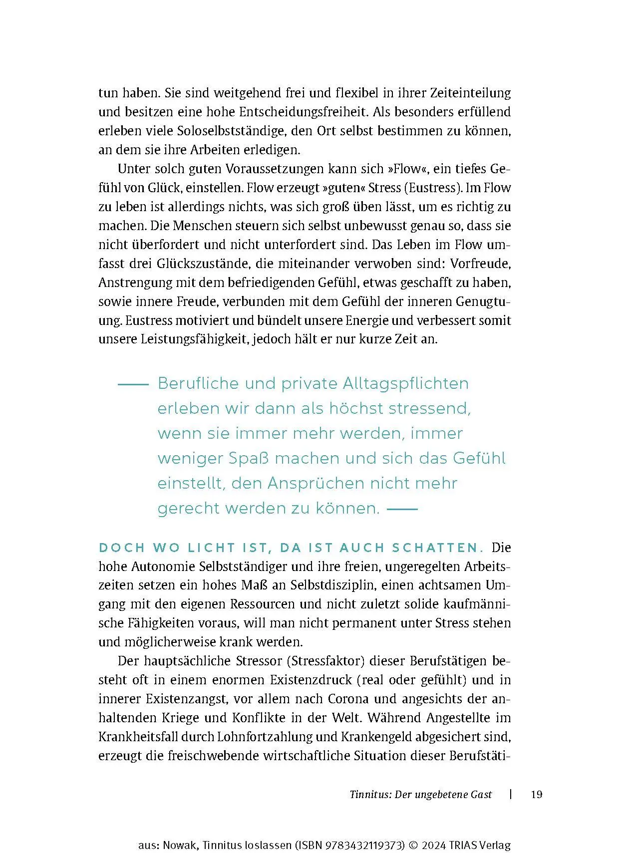 Bild: 9783432119373 | Tinnitus loslassen | Annette Nowak | Taschenbuch | Broschiert (KB)