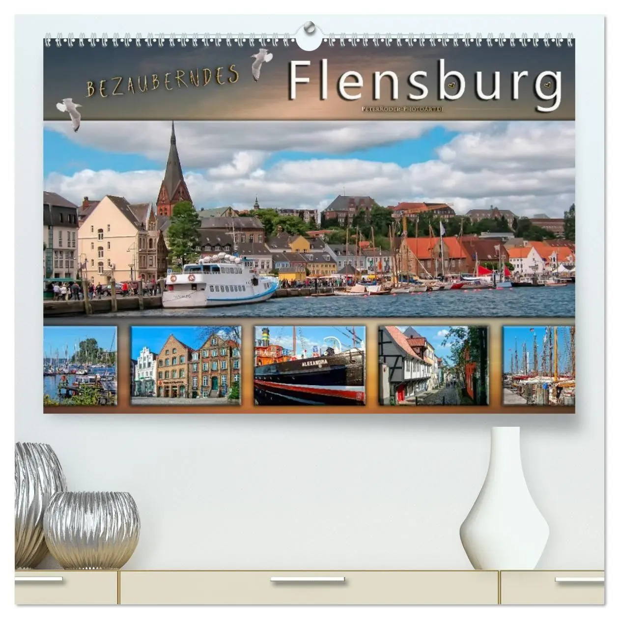 Cover: 9783457729373 | Bezauberndes Flensburg (hochwertiger Premium Wandkalender 2026 DIN...