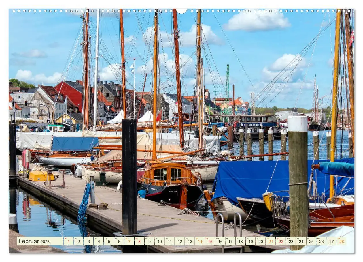 Bild: 9783457729373 | Bezauberndes Flensburg (hochwertiger Premium Wandkalender 2026 DIN...
