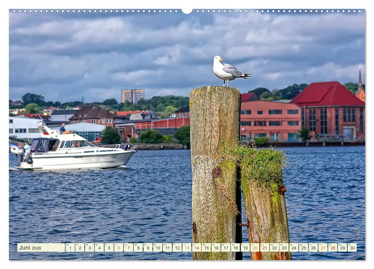 Bild: 9783457729373 | Bezauberndes Flensburg (hochwertiger Premium Wandkalender 2026 DIN...