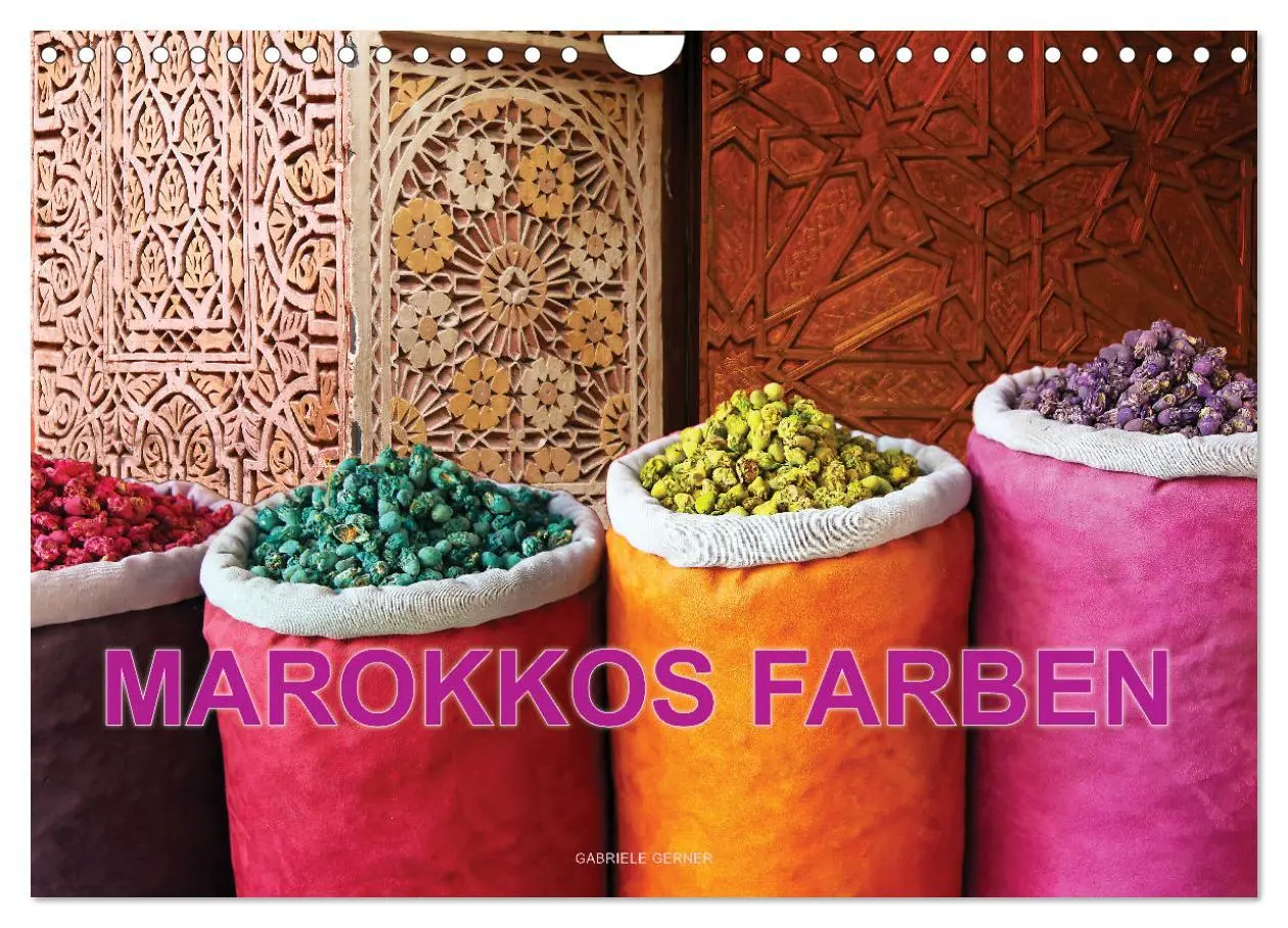 Cover: 9783457899373 | Marokkos Farben (Wandkalender 2026 DIN A4 quer), CALVENDO...