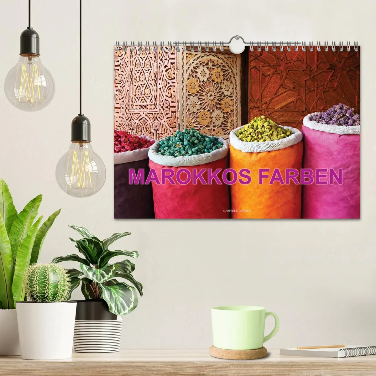 Bild: 9783457899373 | Marokkos Farben (Wandkalender 2026 DIN A4 quer), CALVENDO...