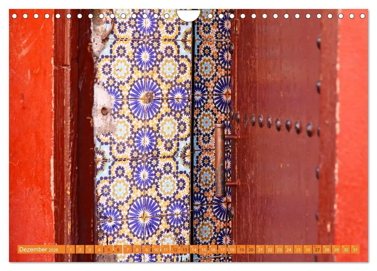Bild: 9783457899373 | Marokkos Farben (Wandkalender 2026 DIN A4 quer), CALVENDO...