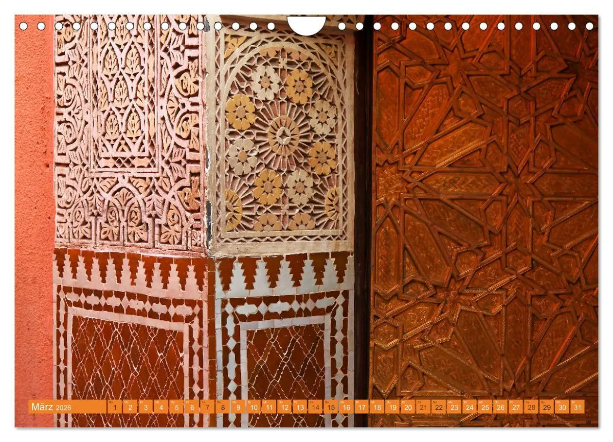 Bild: 9783457899373 | Marokkos Farben (Wandkalender 2026 DIN A4 quer), CALVENDO...