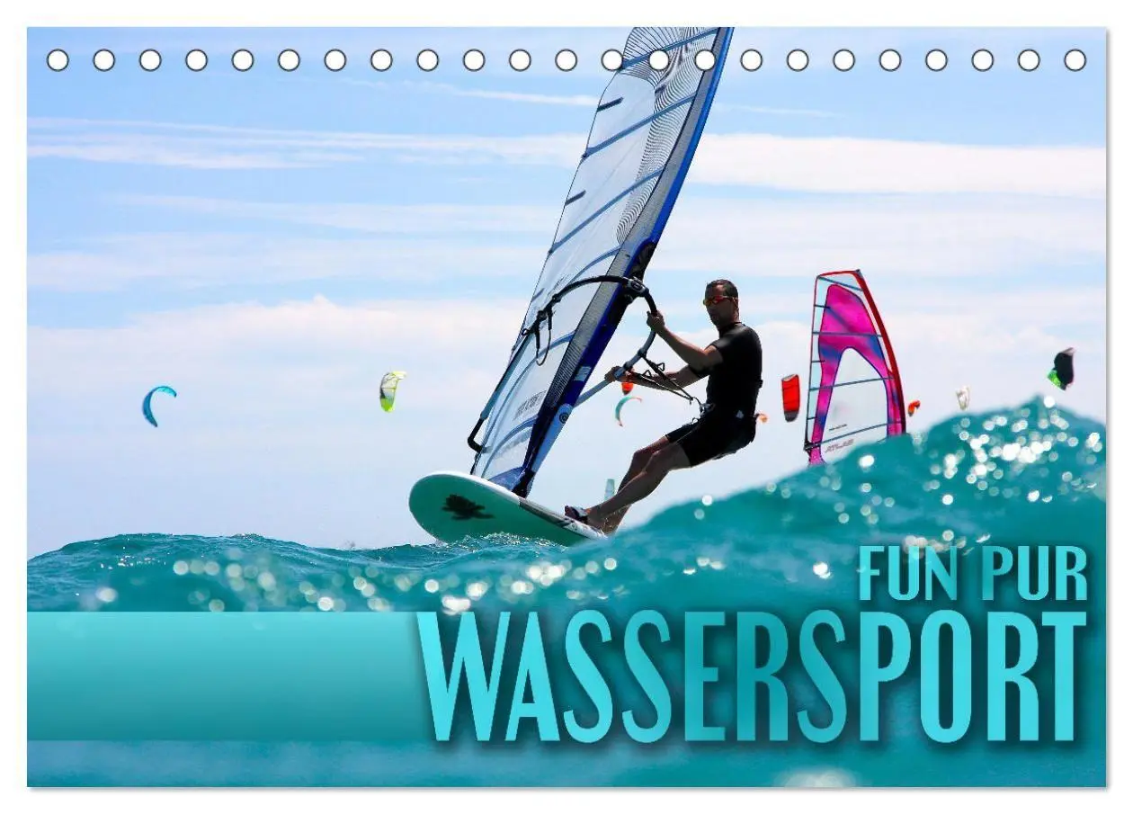 Cover: 9783569389373 | Wassersport - Fun pur (Tischkalender 2027 DIN A5 quer), CALVENDO...