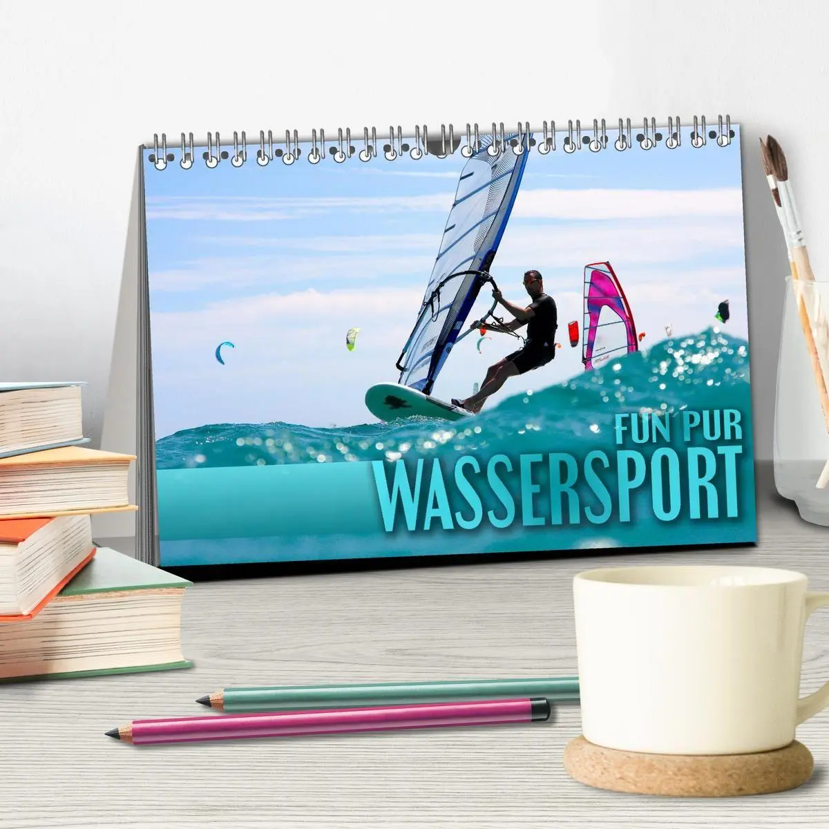 Bild: 9783569389373 | Wassersport - Fun pur (Tischkalender 2027 DIN A5 quer), CALVENDO...