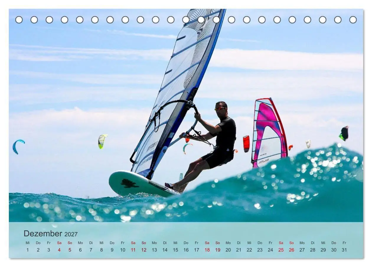 Bild: 9783569389373 | Wassersport - Fun pur (Tischkalender 2027 DIN A5 quer), CALVENDO...