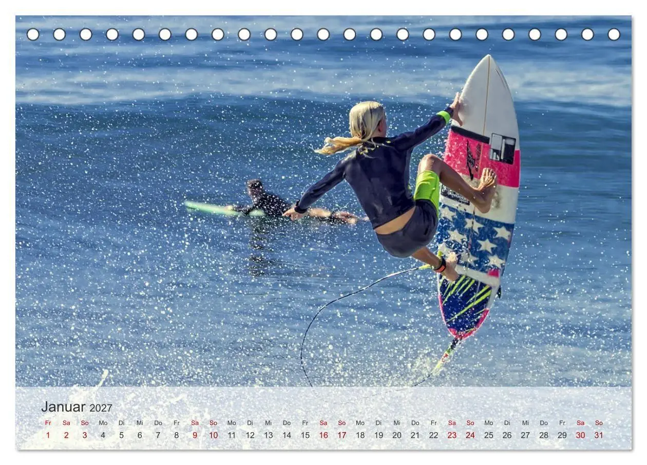 Bild: 9783569389373 | Wassersport - Fun pur (Tischkalender 2027 DIN A5 quer), CALVENDO...