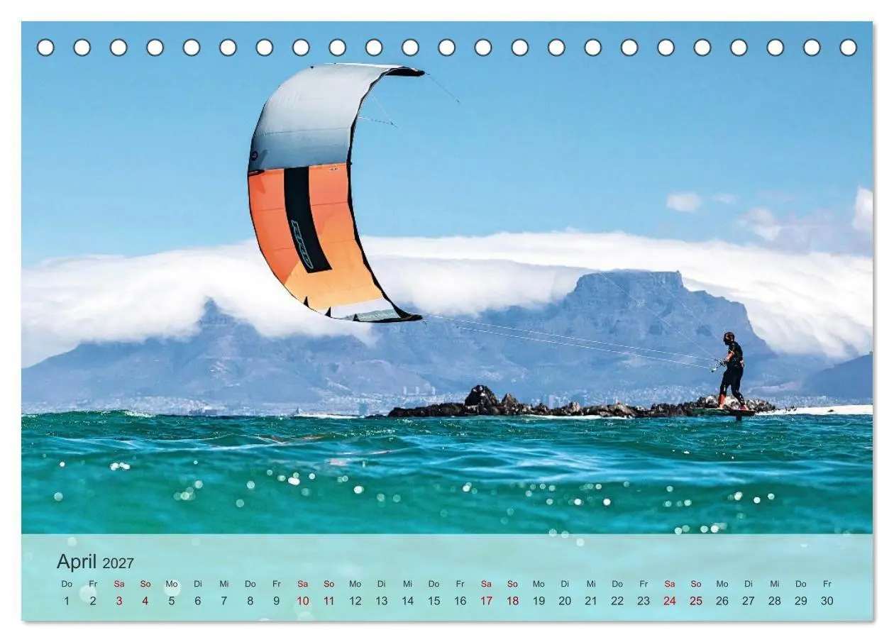 Bild: 9783569389373 | Wassersport - Fun pur (Tischkalender 2027 DIN A5 quer), CALVENDO...