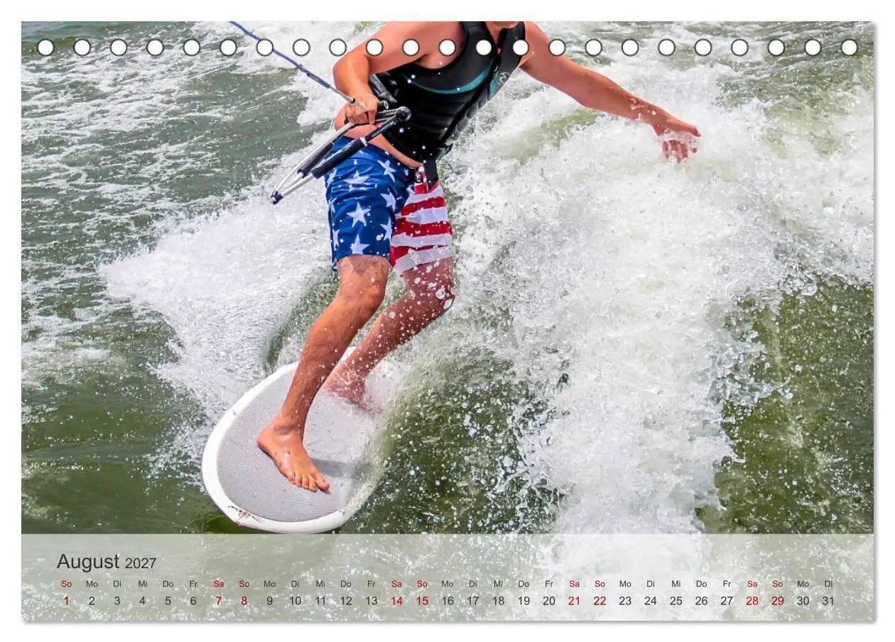 Bild: 9783569389373 | Wassersport - Fun pur (Tischkalender 2027 DIN A5 quer), CALVENDO...