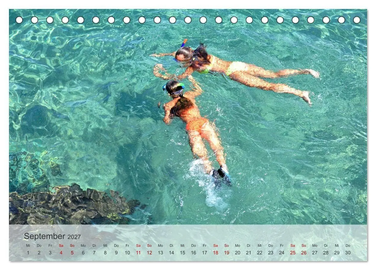 Bild: 9783569389373 | Wassersport - Fun pur (Tischkalender 2027 DIN A5 quer), CALVENDO...